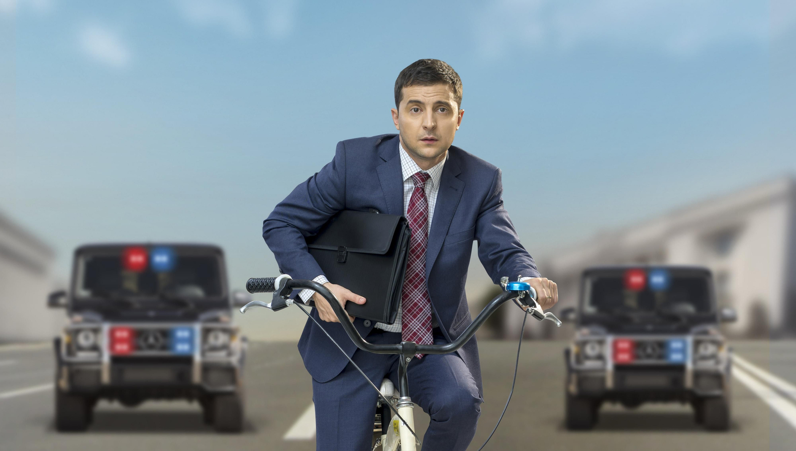 Zelenski, en la promo de 'Servidor del pueblo'