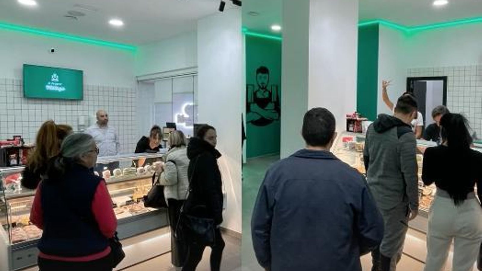 Imágenes de la apertura de el Vegans en Málaga.