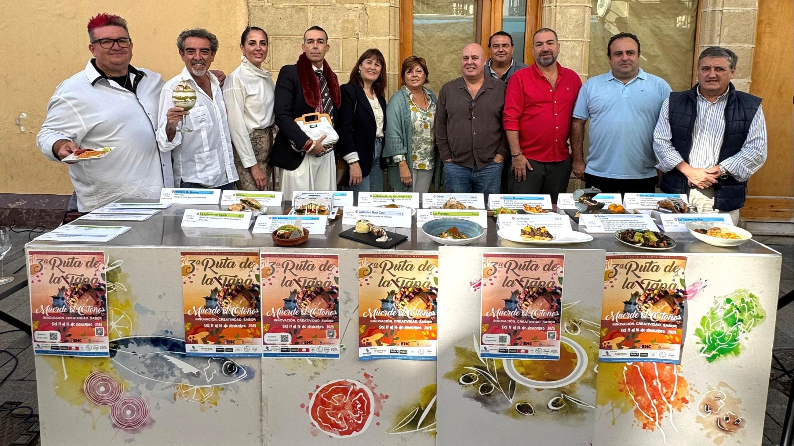 La III Ruta de la Tapa 'Muerde el otoño' se celebra del 11 al 16 de noviembre en El Puerto