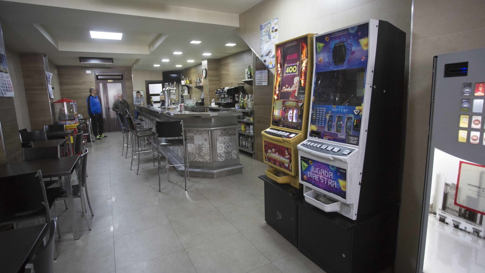 El bar Nueva Venta, de Estepa, escenario de uno de los robos violentos.