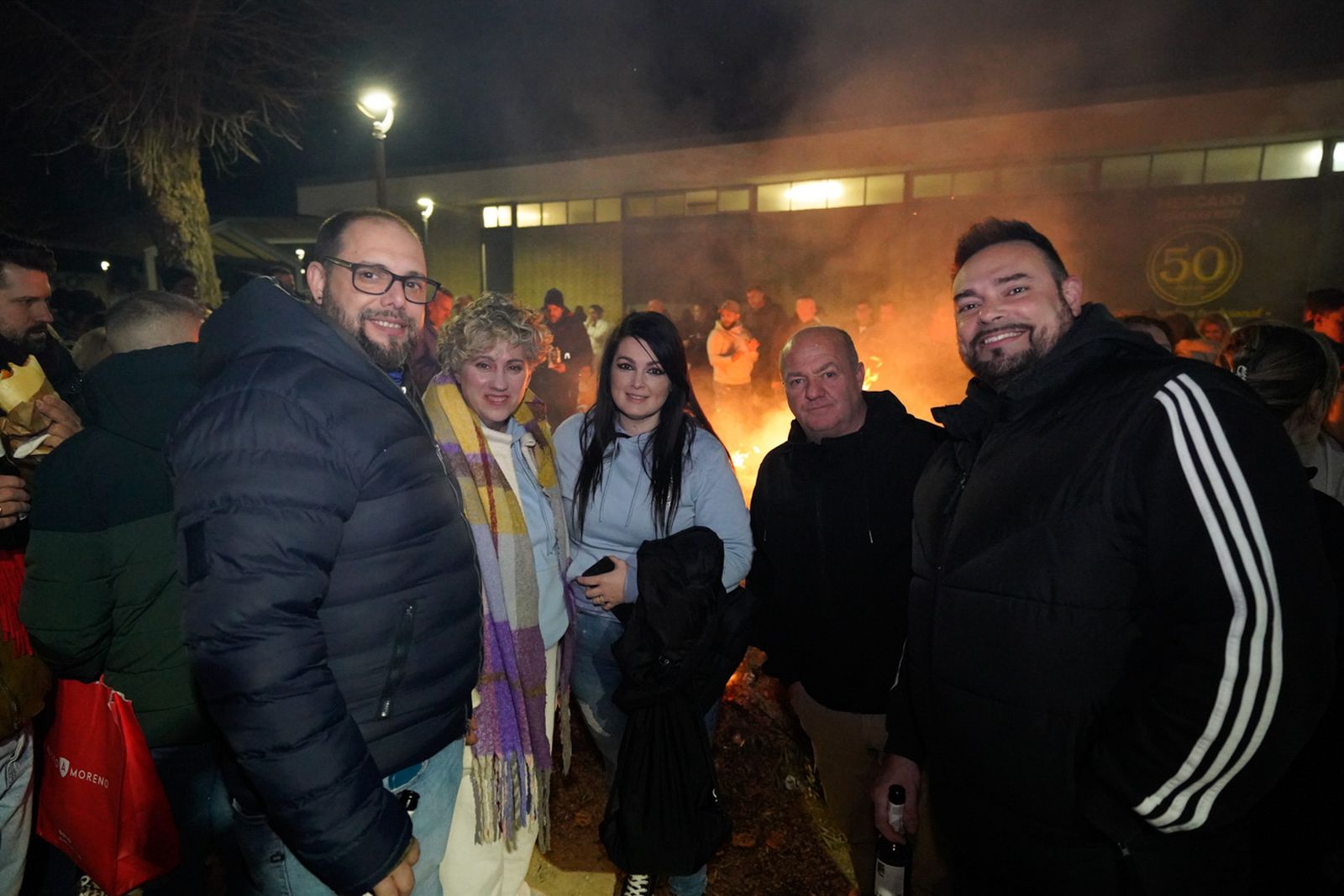 Jaén brilla y disfruta al fuego de las lumbres de San Antón