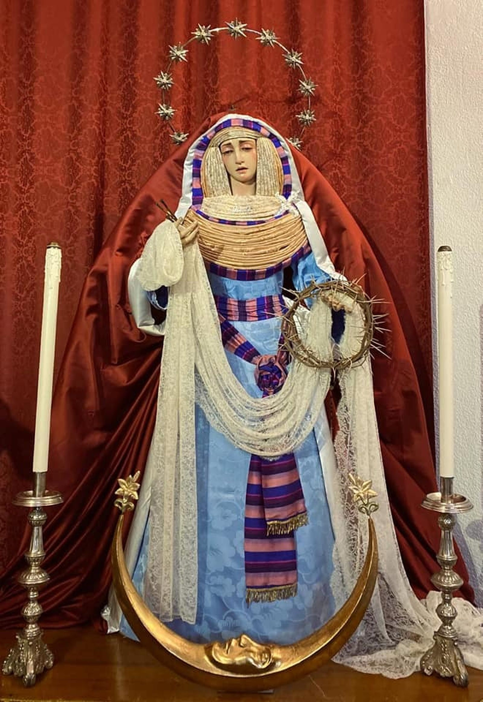 Las vírgenes de Algeciras, vestidas de hebrea