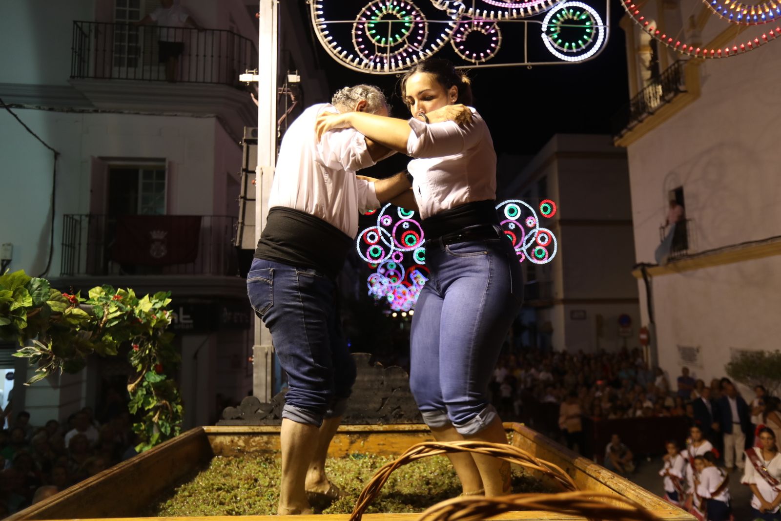 Celebración de la pisa de la uva y la bendición del mosto en Chiclana