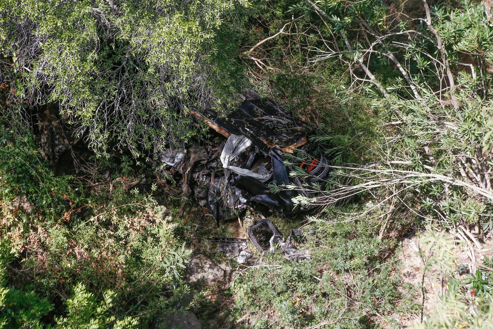El accidente mortal en la A-381, a la altura de Alcalá de los Gazules, en imágenes