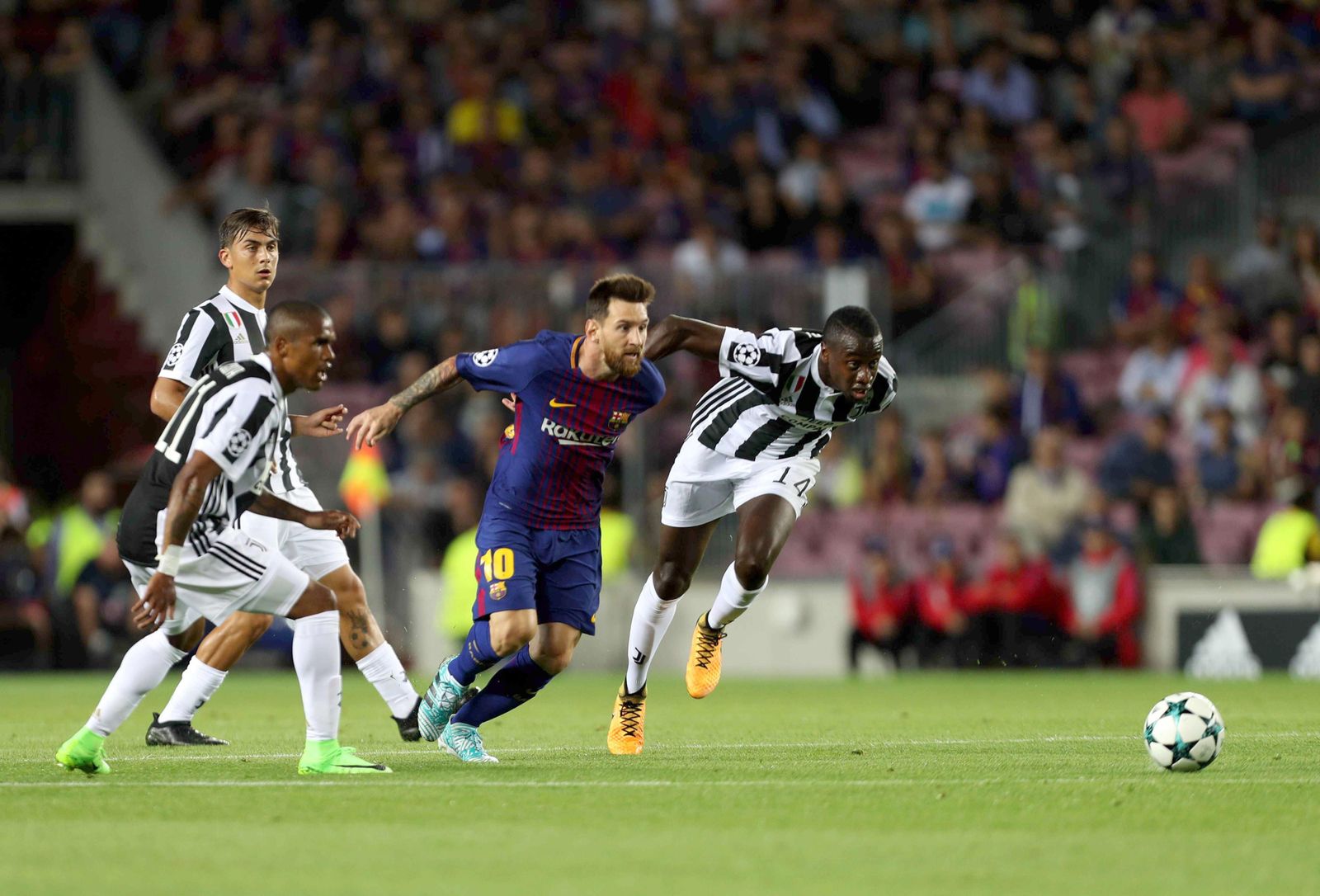 El Barcelona-Juventus, en imágenes