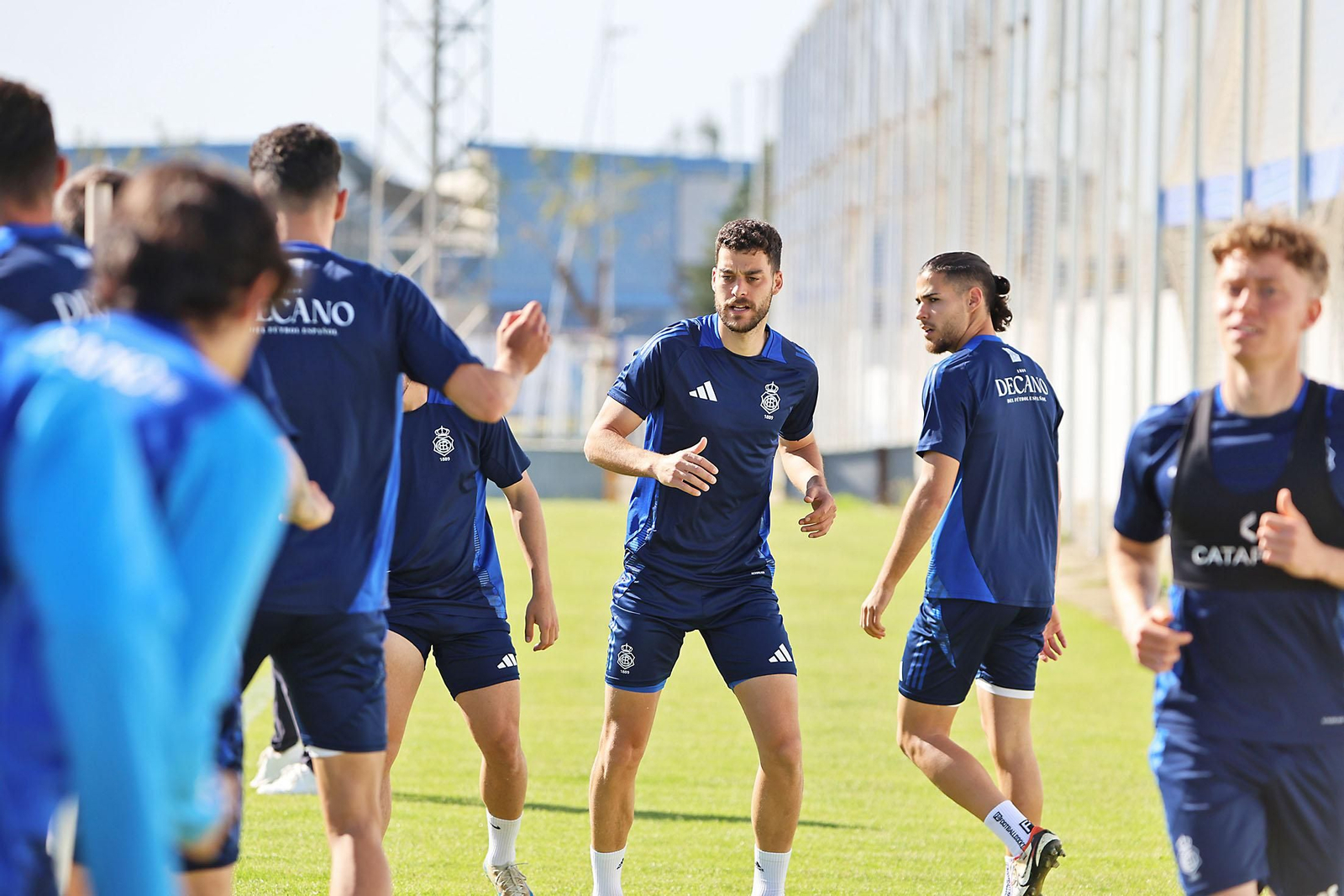 Imágenes del entrenamiento del Recreativo de Huelva