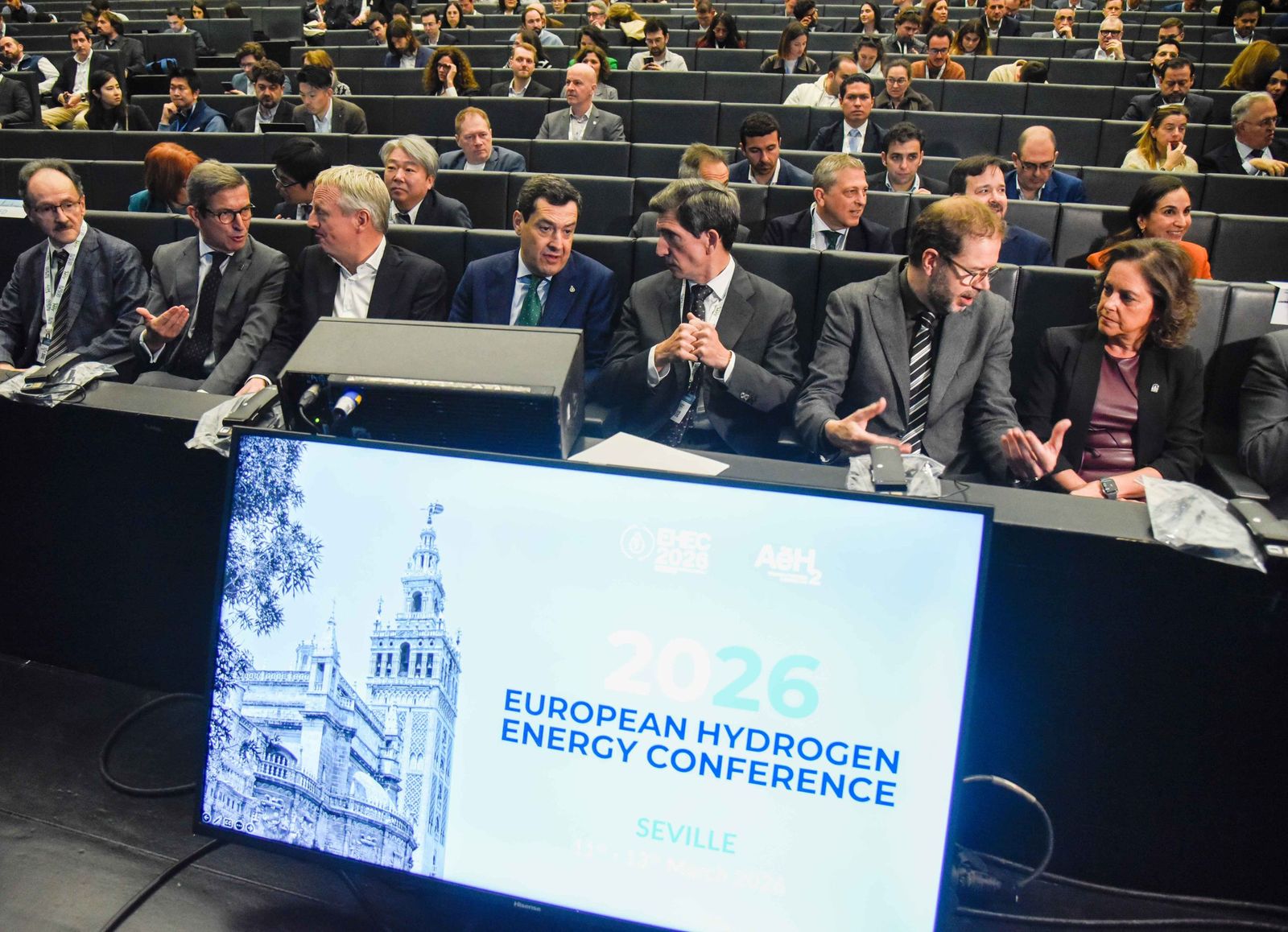 La inauguración del 'European Hydrogen Energy Conference', en imágenes