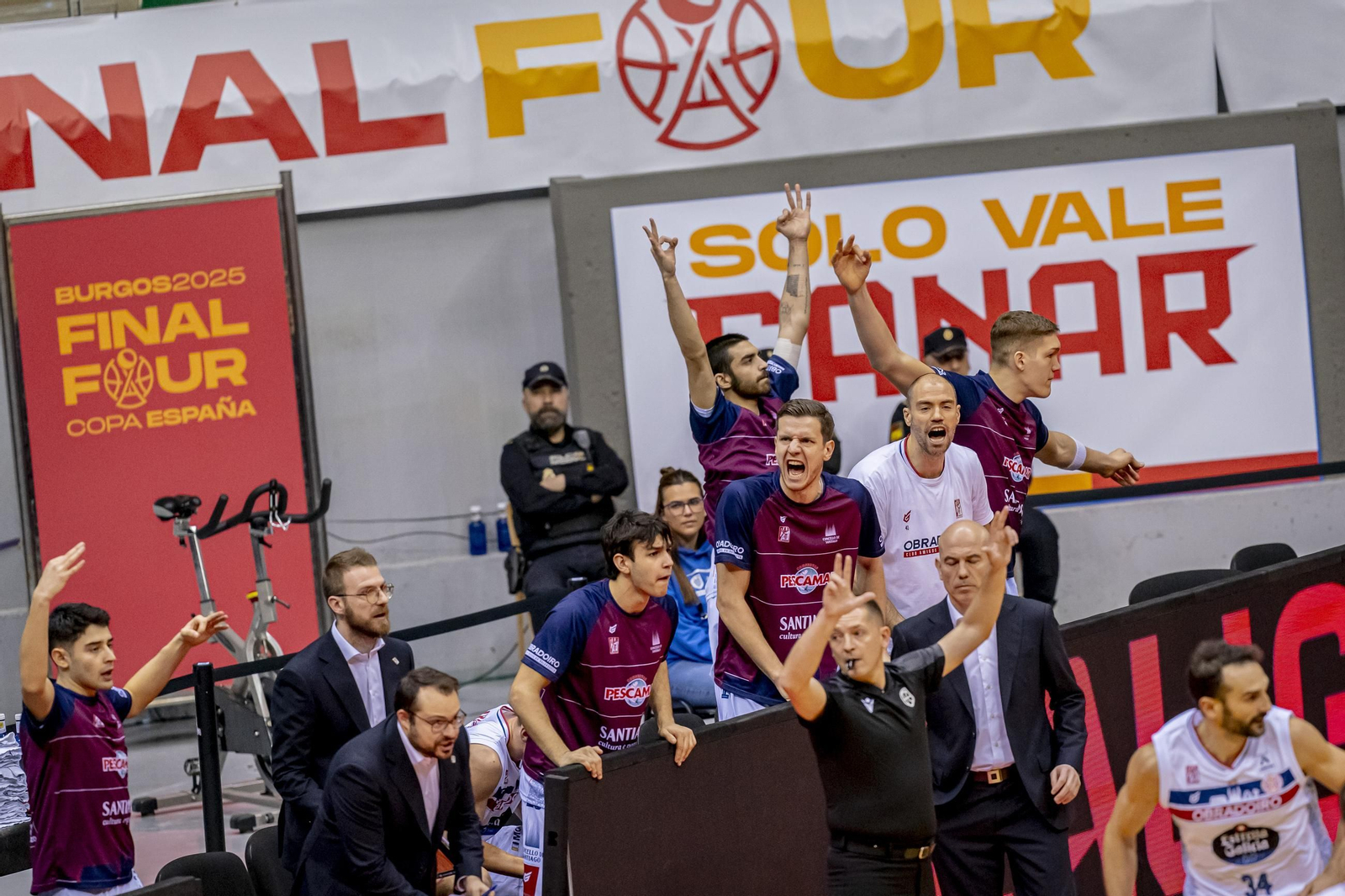 Las fotos del Obradoiro - Betis Baloncesto