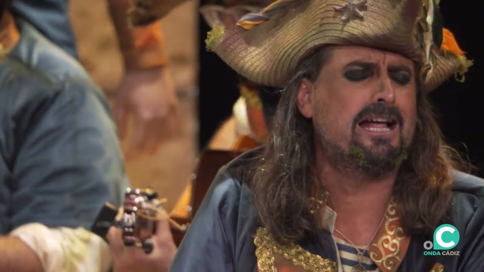 El coro 'Los caletarios' en las preliminares del COAC 2026