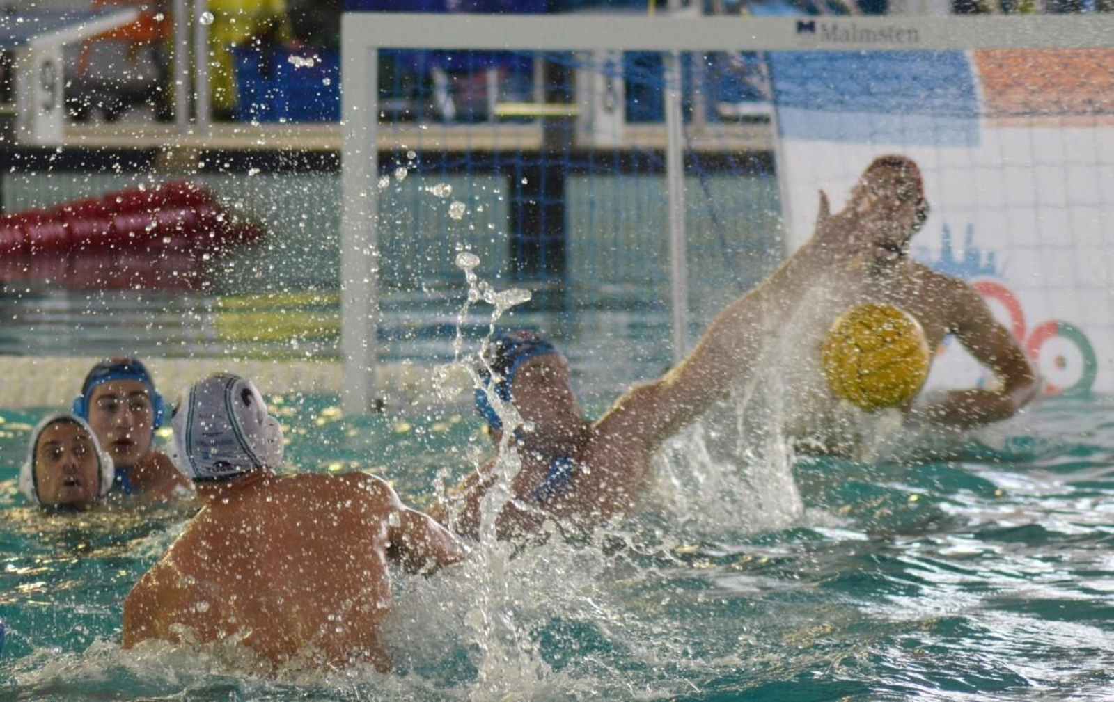 Partido del Waterpolo Málaga.