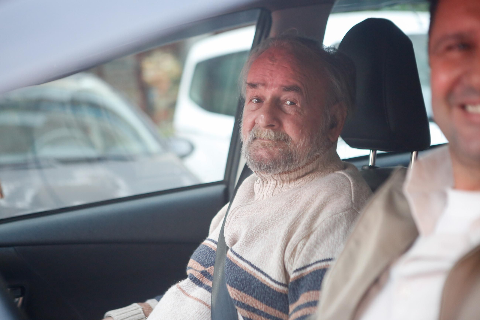 Las fotos del paseo en taxi al alumbrado de Navidad de Algeciras para los mayores
