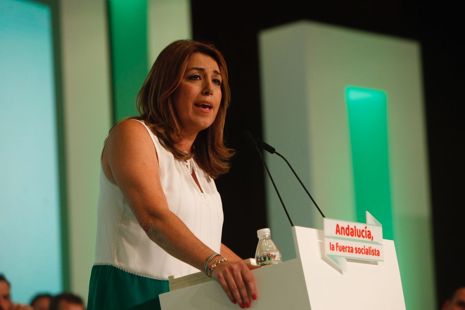 La clausura del Congreso del PSOE-A