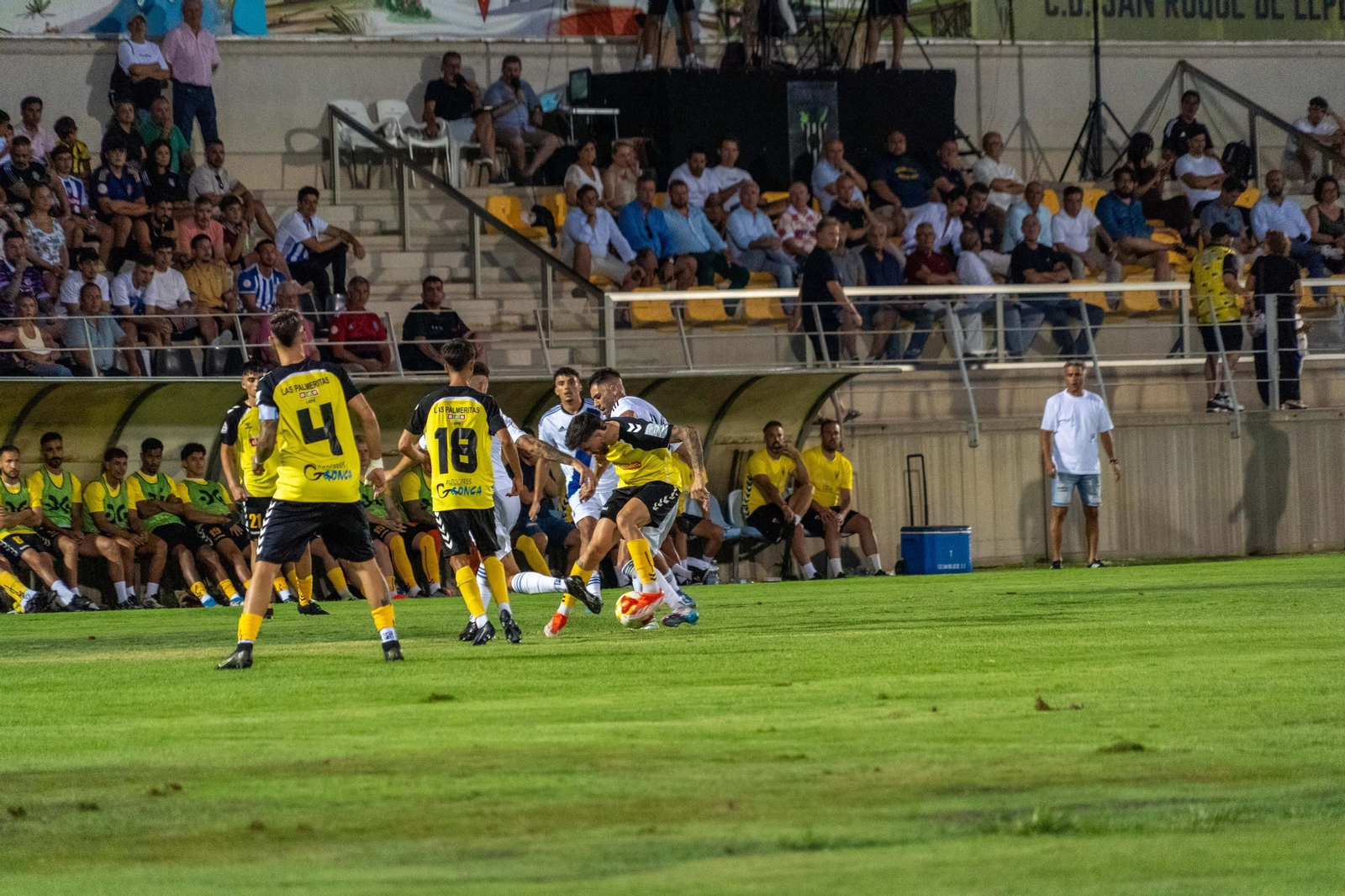 Imágenes del partido San Roque de Lepe - Recreativo de Huelva del Trofeo de la Bella