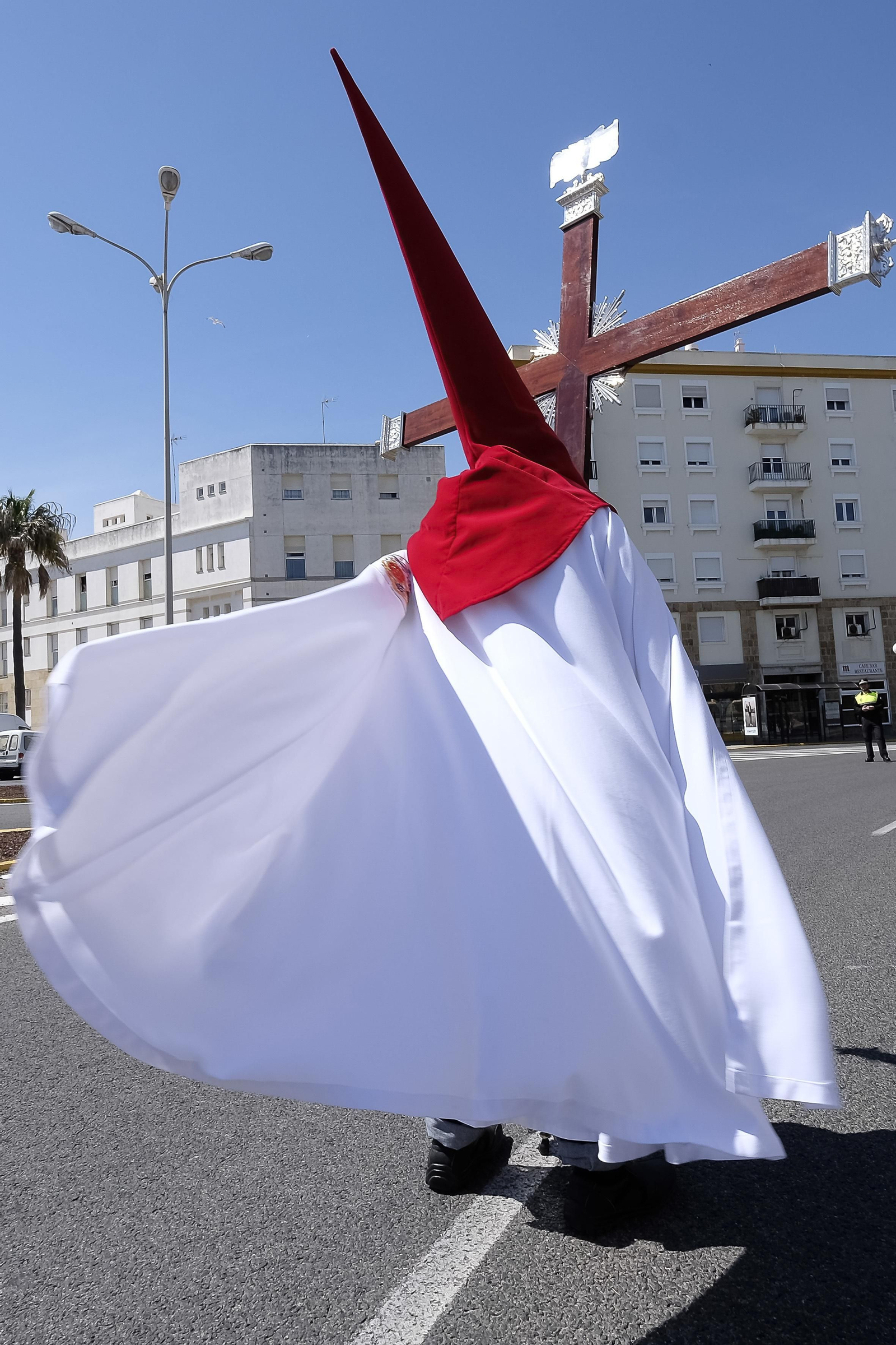 Salida de la hermandad de La Borriquita.