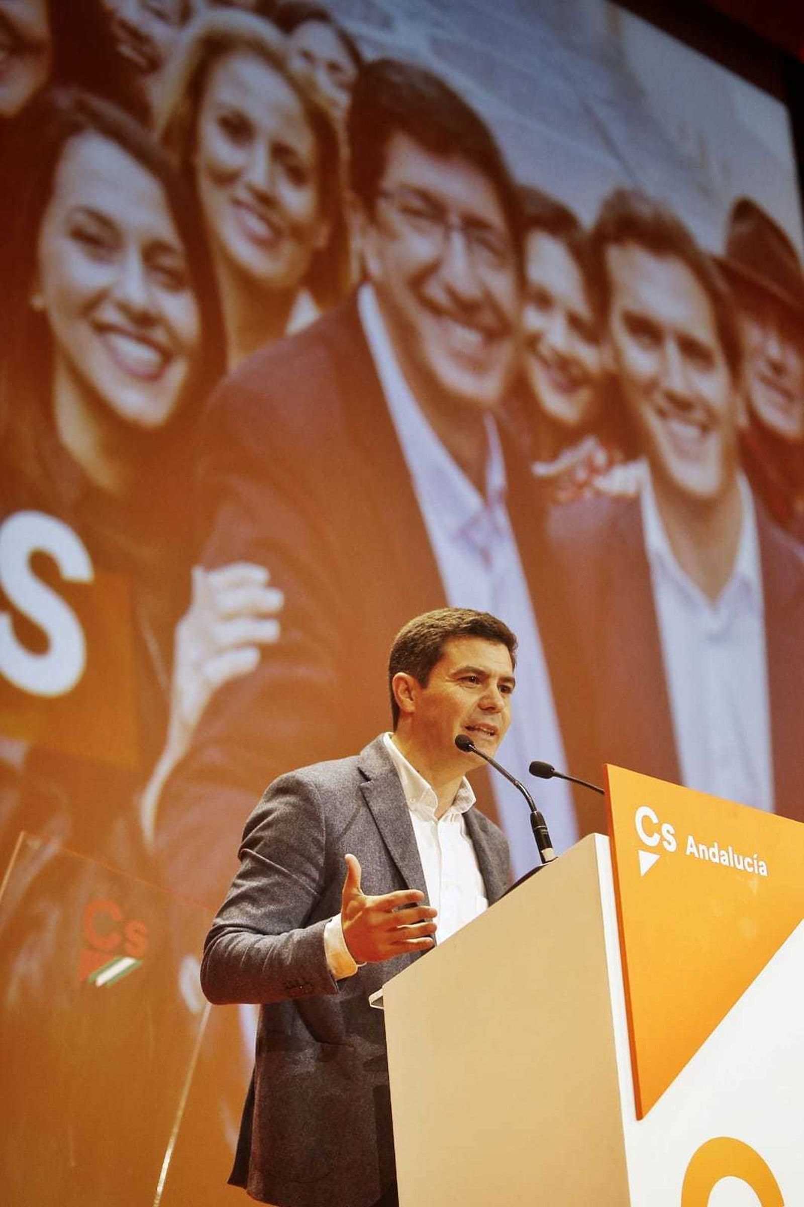 Acto de campaña de Ciudadanos en Cádiz.