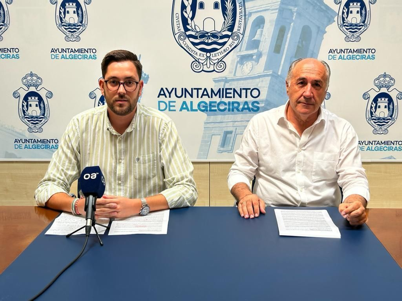 Álvaro Márquez y José Ignacio Landaluce.