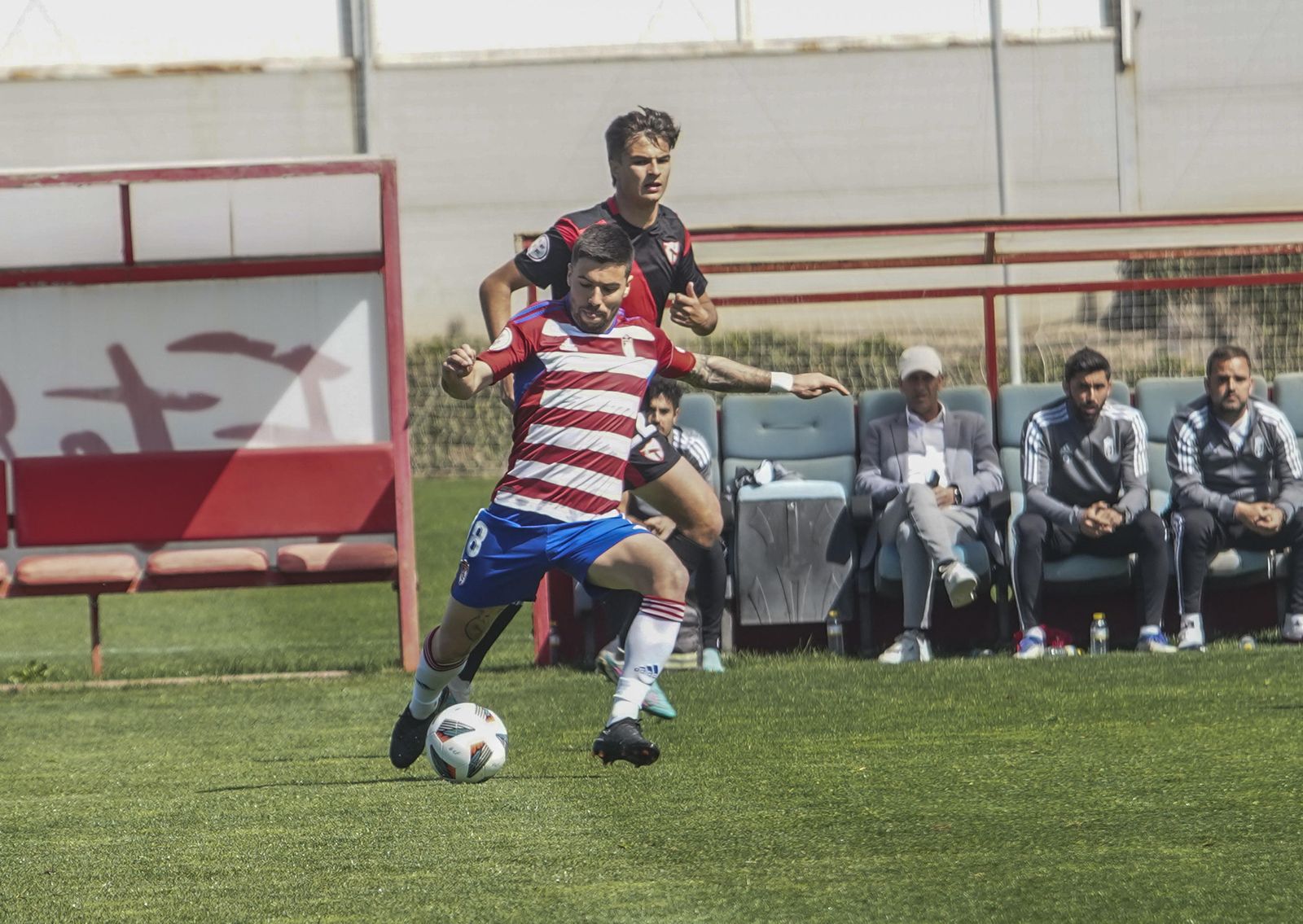 El Recreativo Granada-Sevilla Atlético, en imágenes