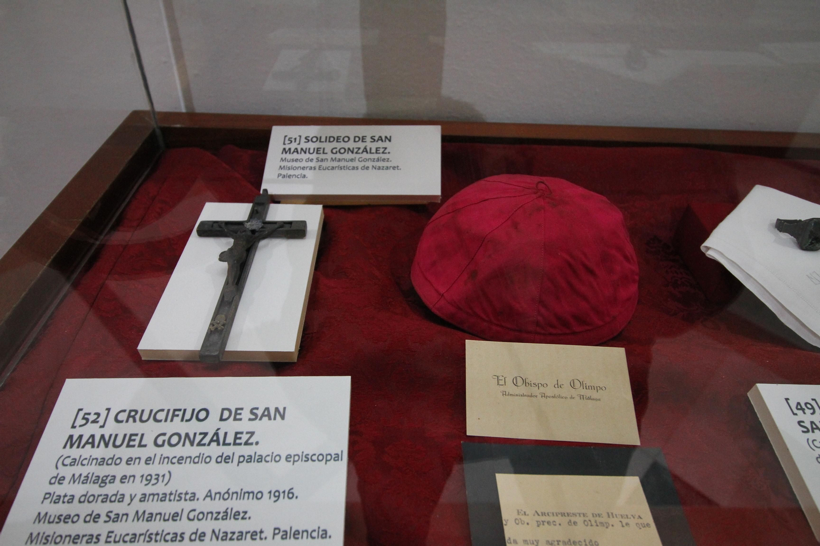 La inauguración de la exposición 'Arcipreste de Huelva, San Manuel González', en imágenes