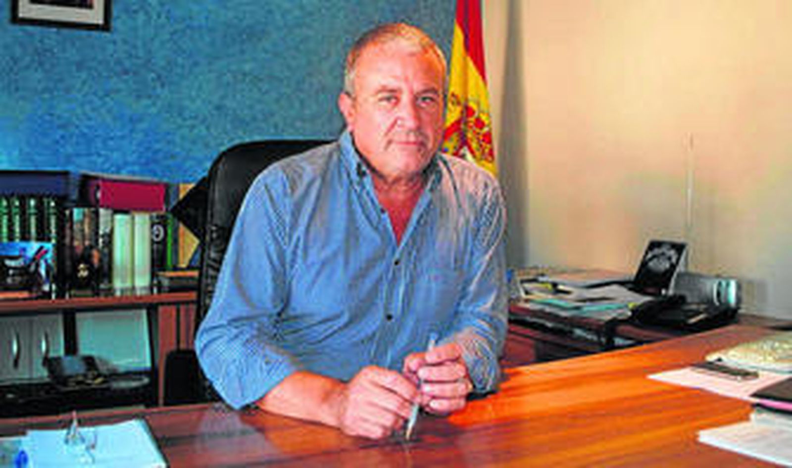 Rodrigo Sánchez, alcalde de Fines.