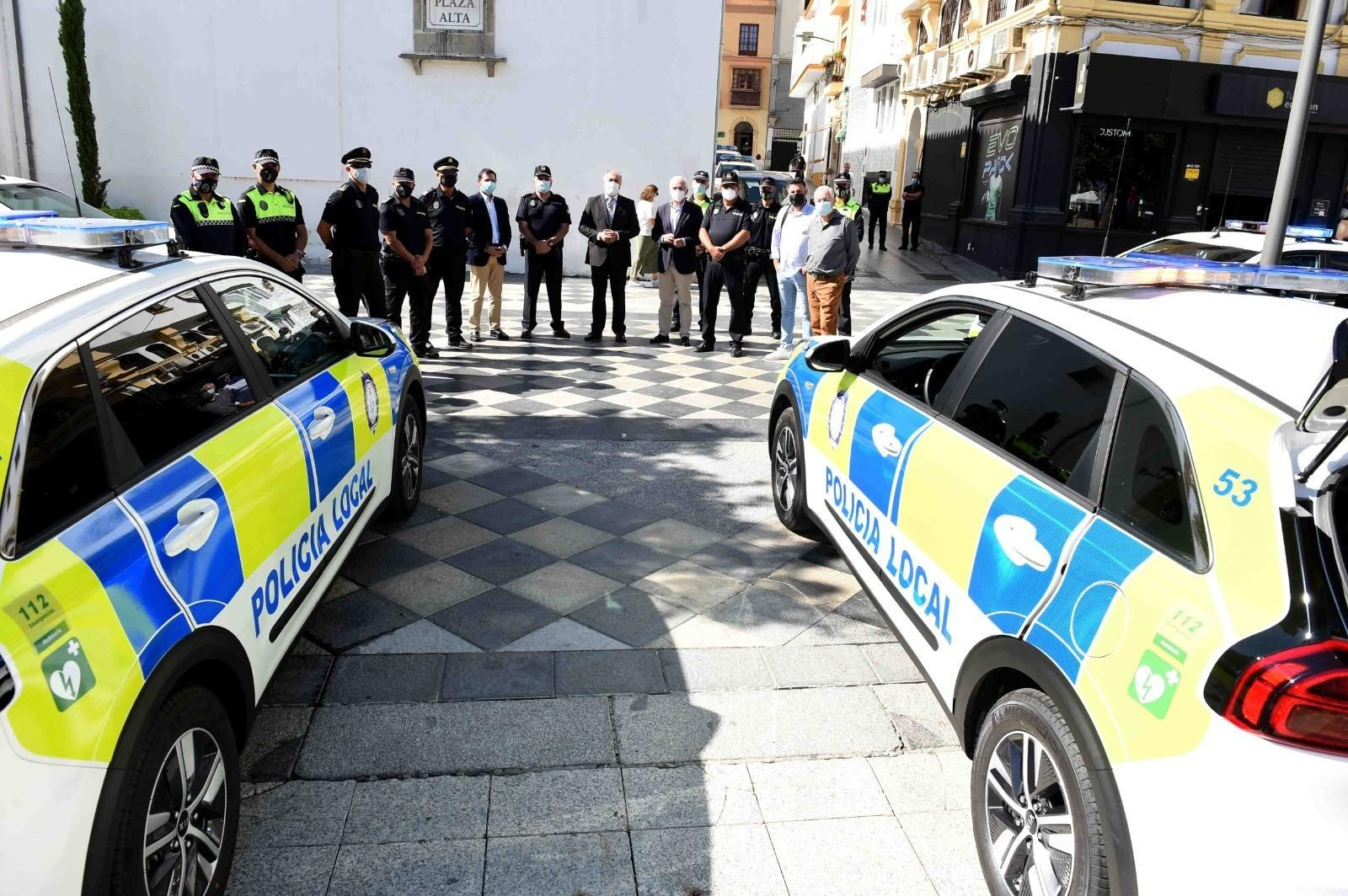 Presentación de los coches para la Policía Local de Algeciras. Presentación de los coches para la Policía Local de Algeciras.
