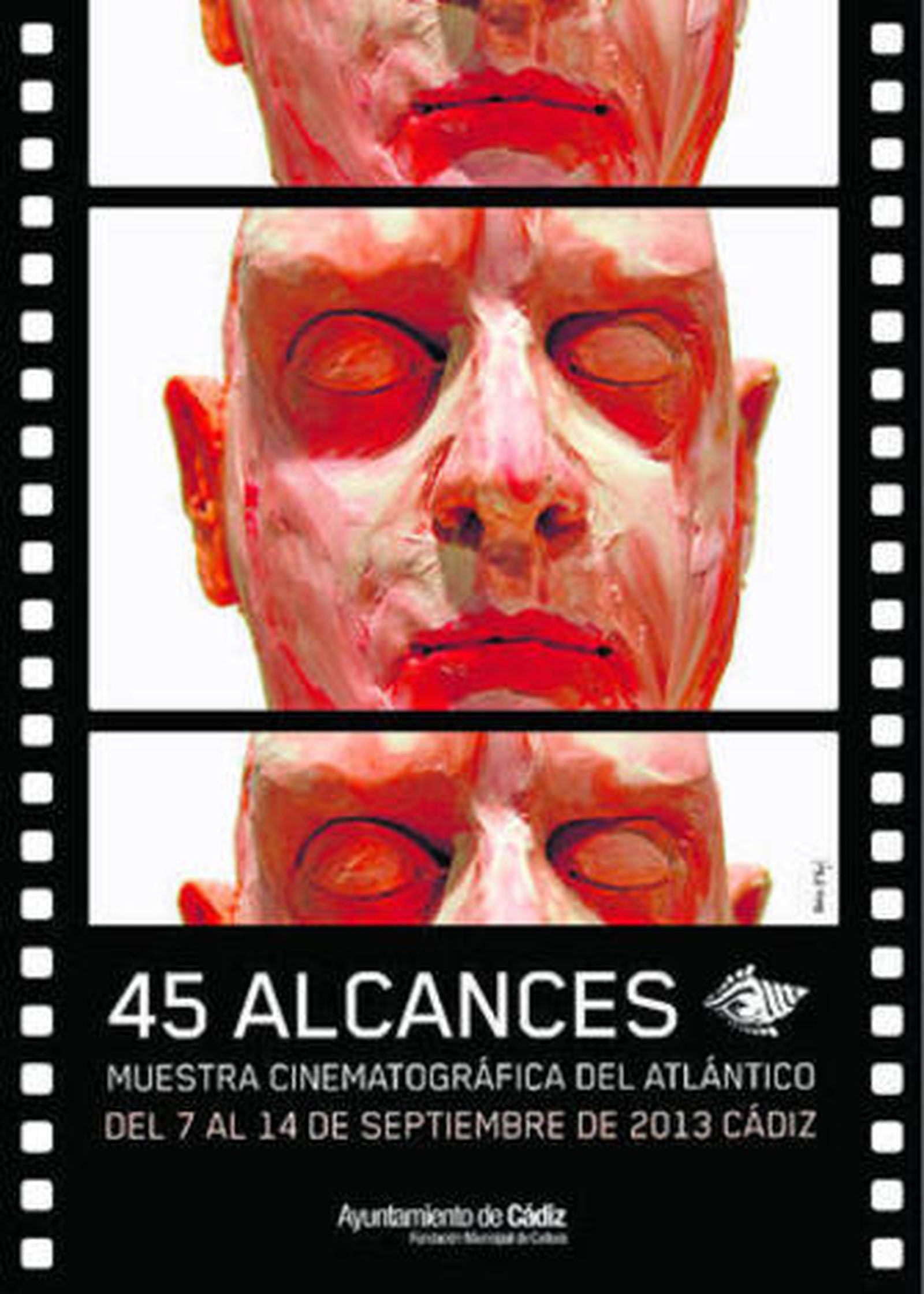 El cartel de la próxima edición de Alcances realizado por el artista Pablo Fernández-Pujol.