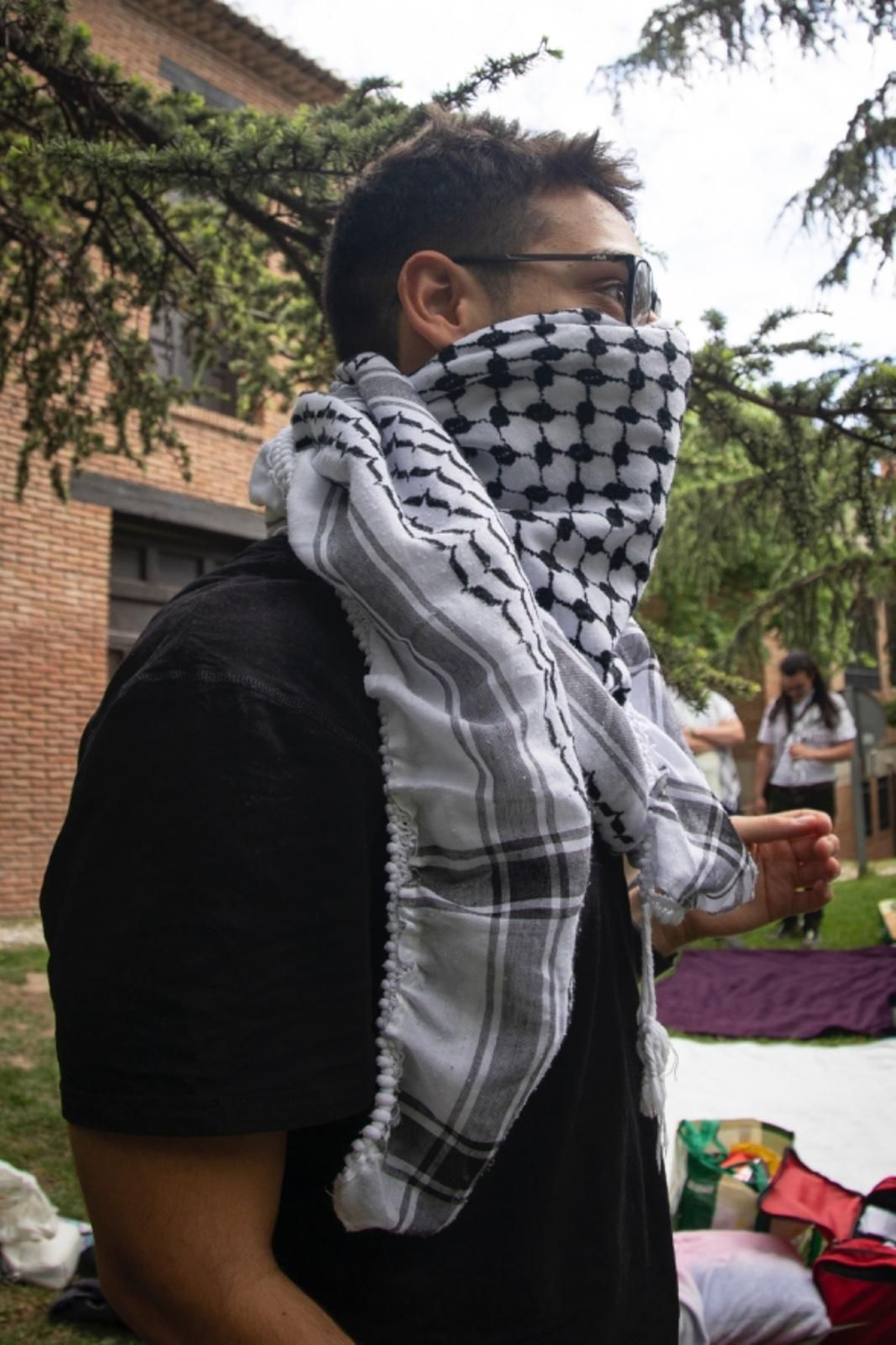 Los estudiantes de Granada se preparan para una acampada solidaria por Palestina