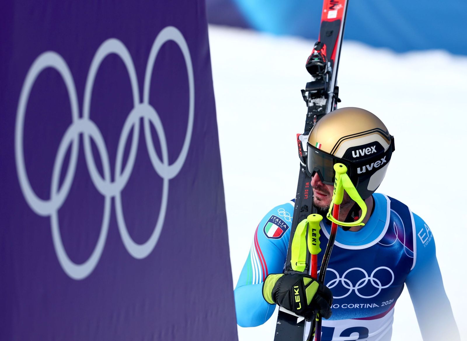 Las espectaculares fotos del descenso masculino en los Juegos Olímpicos de invierno