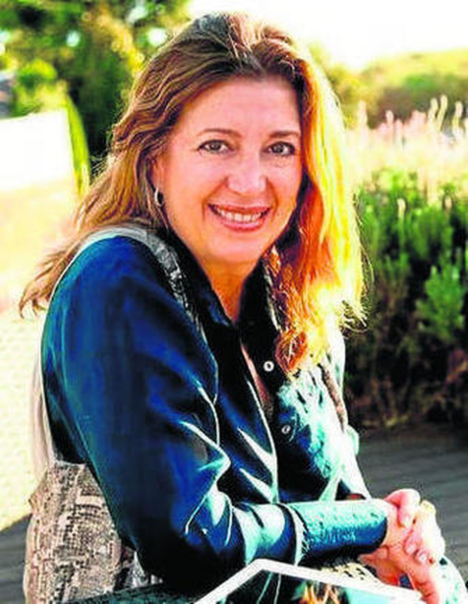 La editora Blanca Rosa Roca.