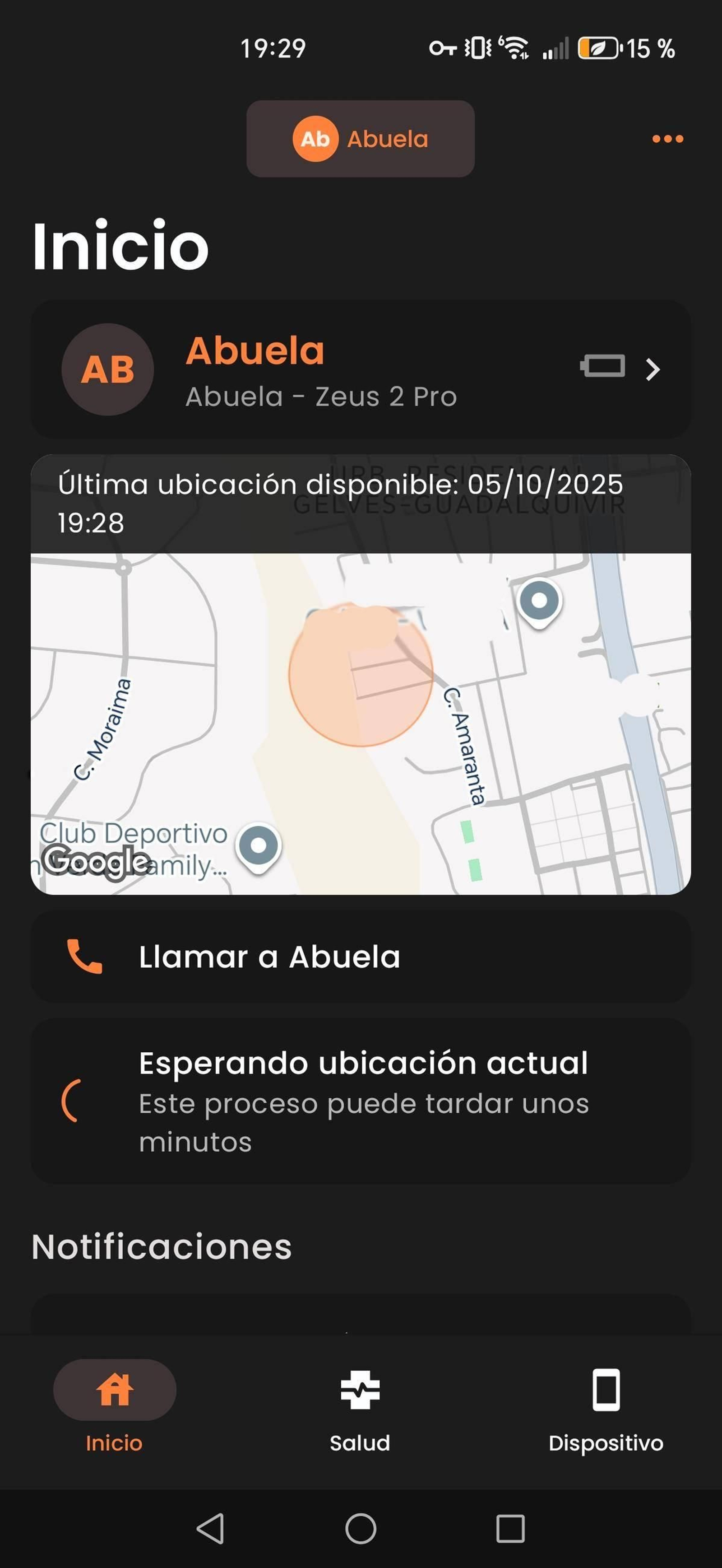 SPC Zeus 2 Pro - SPC Care - Teléfono del cuidador