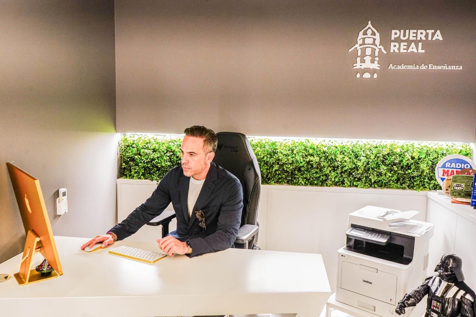 Jonathan Contreras, director y fundador de la Academia Puerta Real.