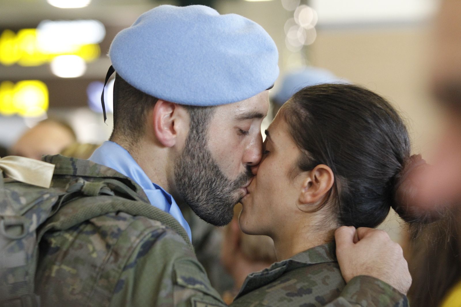 Fotogalería despedida contingente militar al Líbano