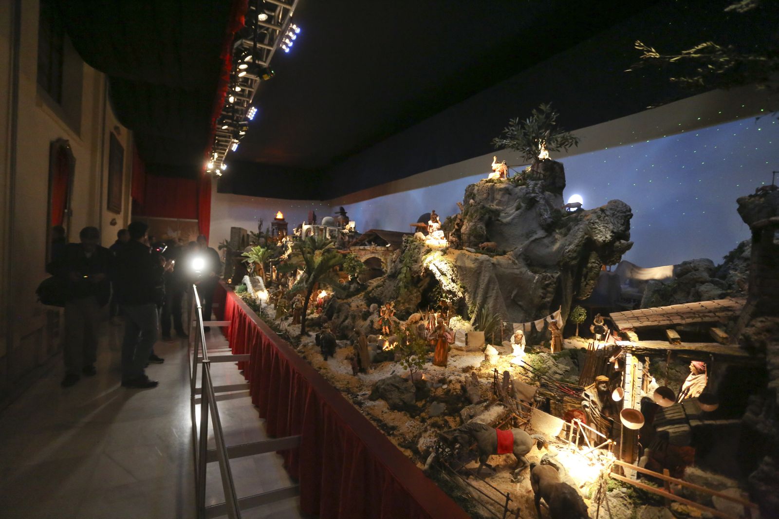 El Belén del Ayuntamiento de Málaga