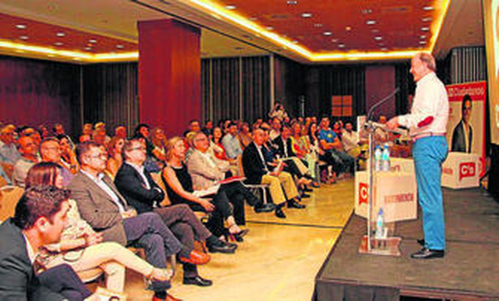 Encuentro que tuvo lugar ayer en el Hotel Córdoba Center a cargo de Ciudadanos.
