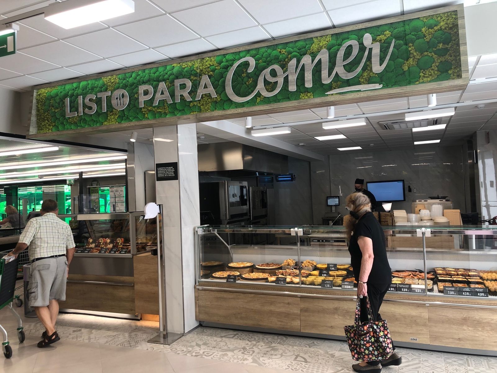 Imagen de la nueva sección del supermercado.