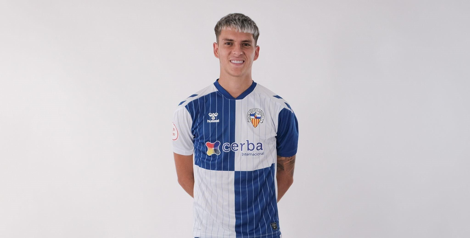 Álex Sala, con la camiseta del Sabadell, equipo en el que jugó el curso pasado.
