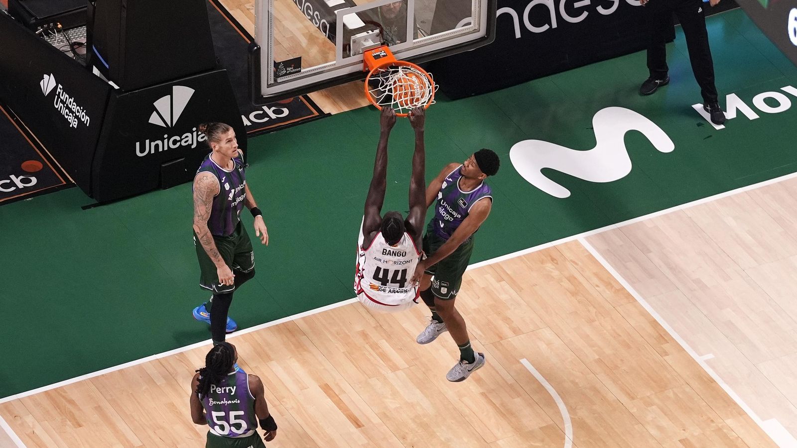 El Unicaja-Casademont Zaragoza, en fotos