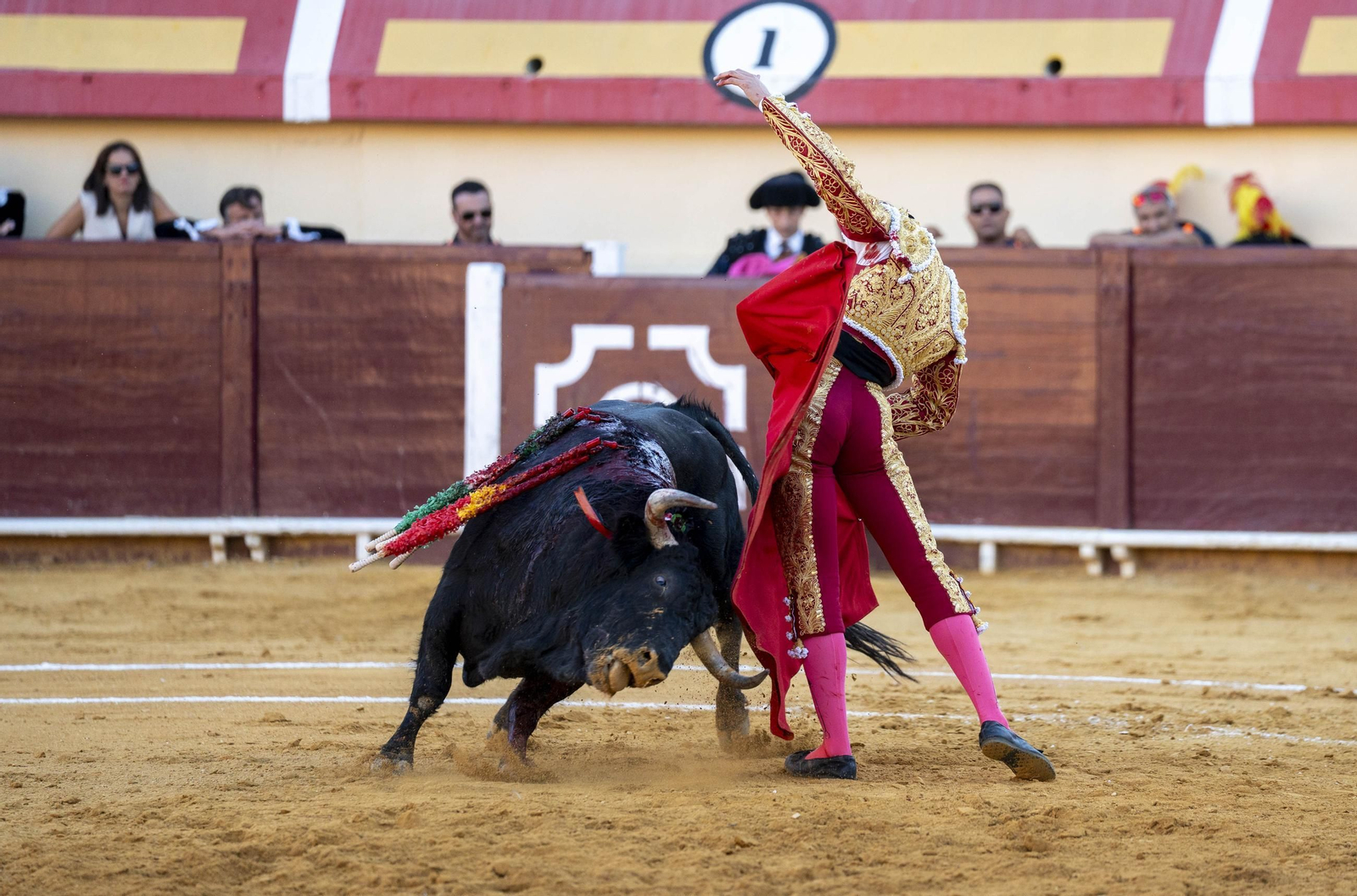Las imágenes de los toros en Vera