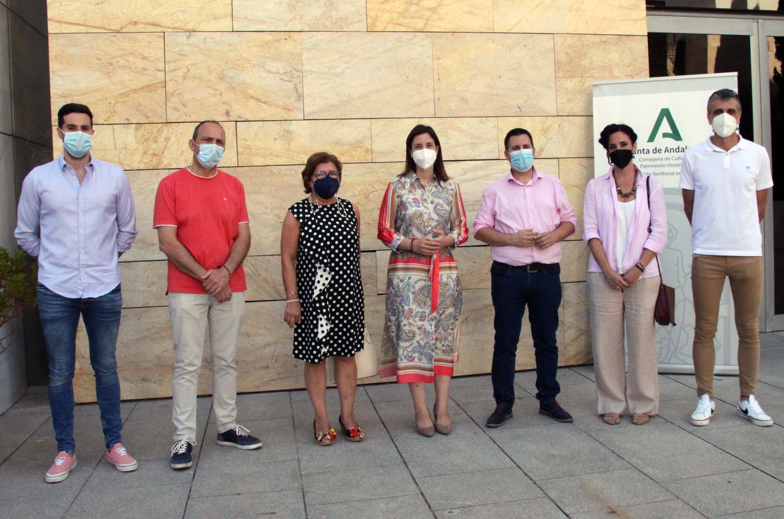 Asistentes a la presentación de la Red Andaluza de Teatros públicos en Córdoba.