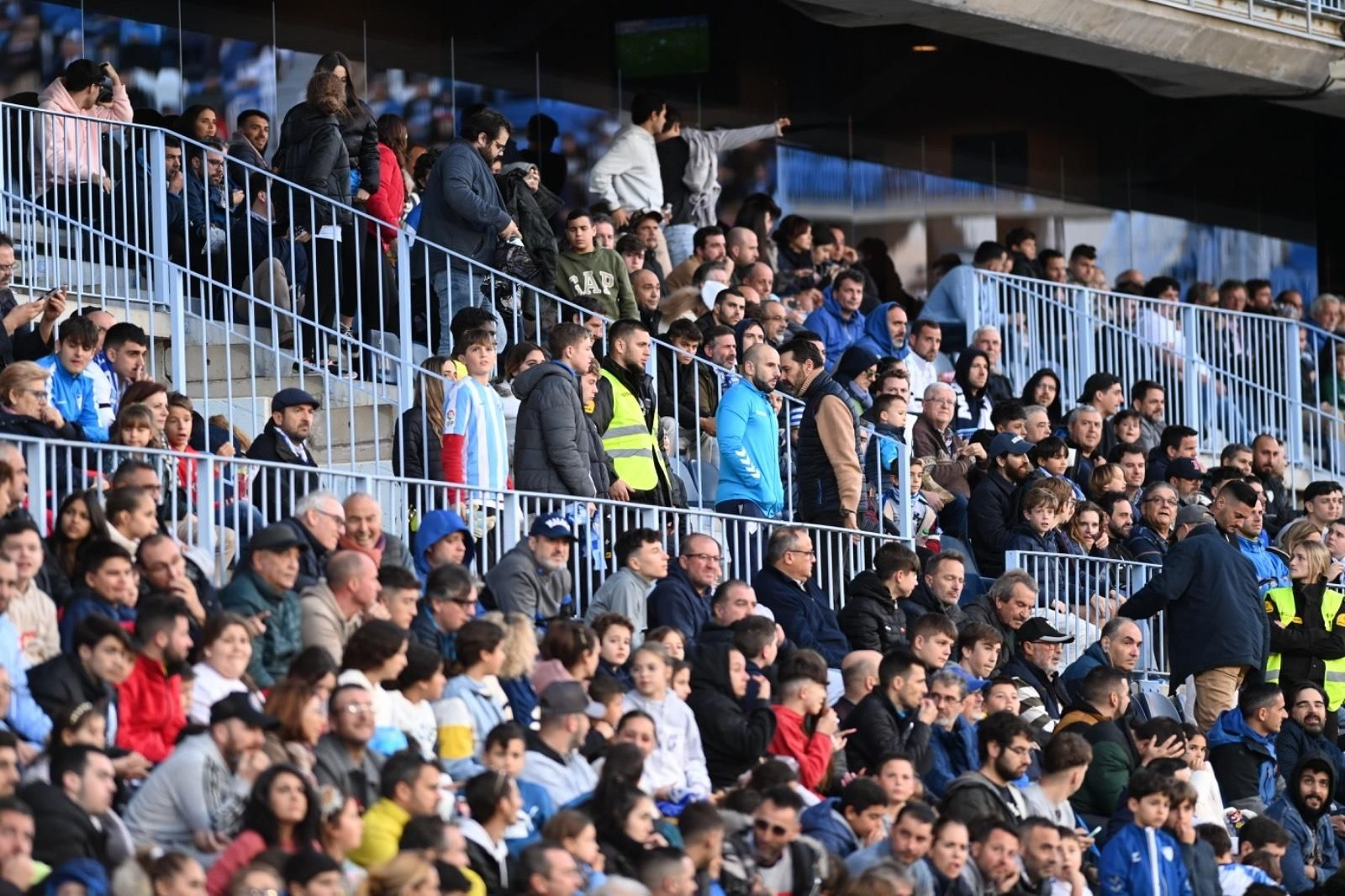 Aficionados en el Málaga CF - Burgos