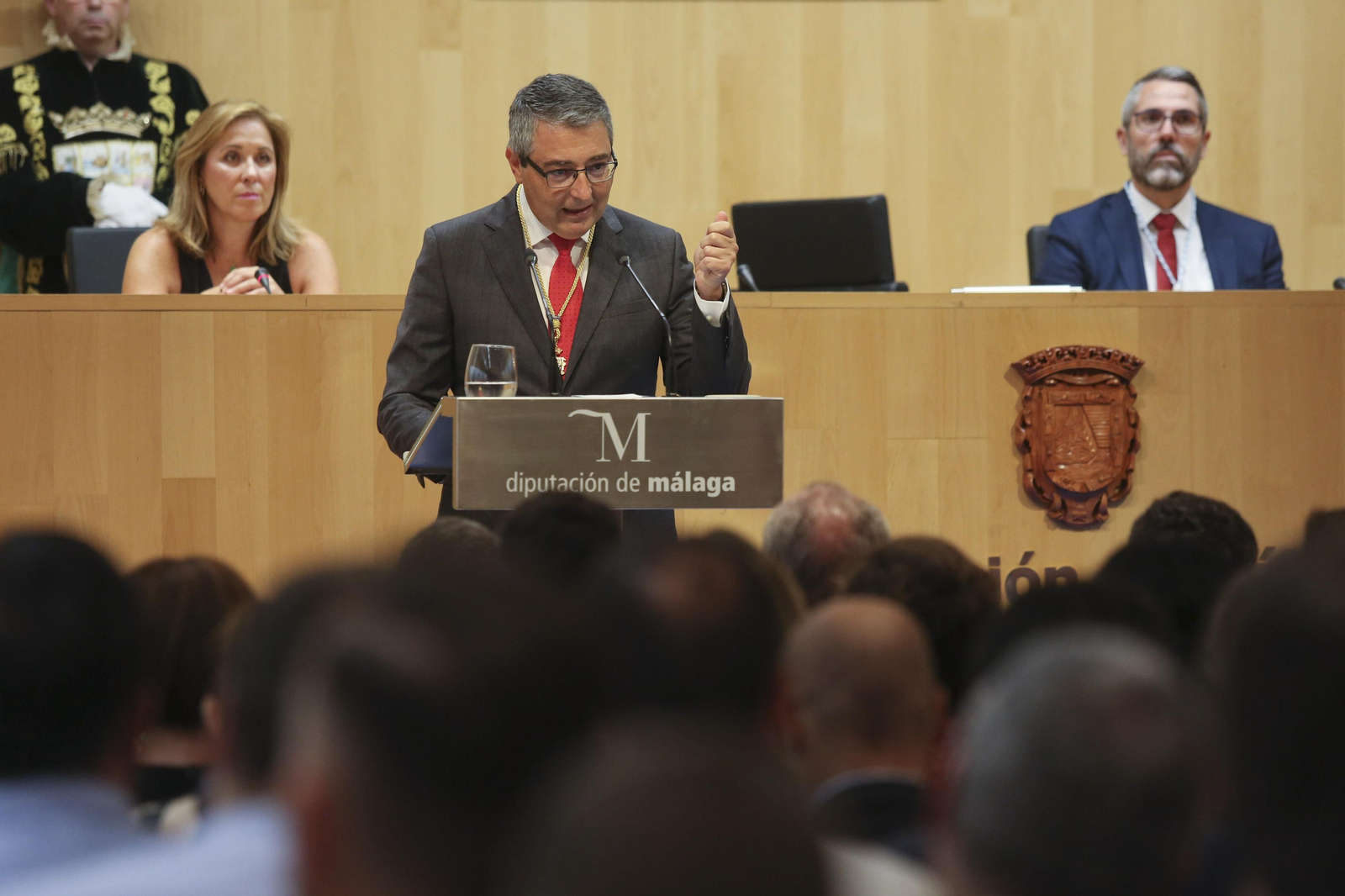 Las fotos del Pleno de la constitución de la Diputación de Málaga