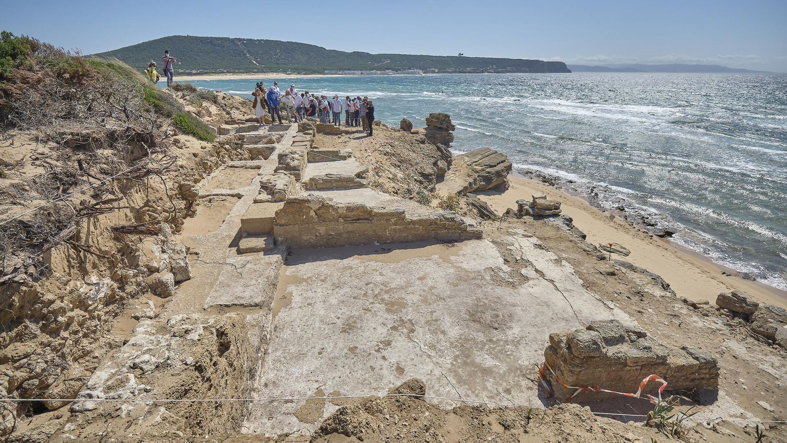 Domus romana en los pies de Trafalgar