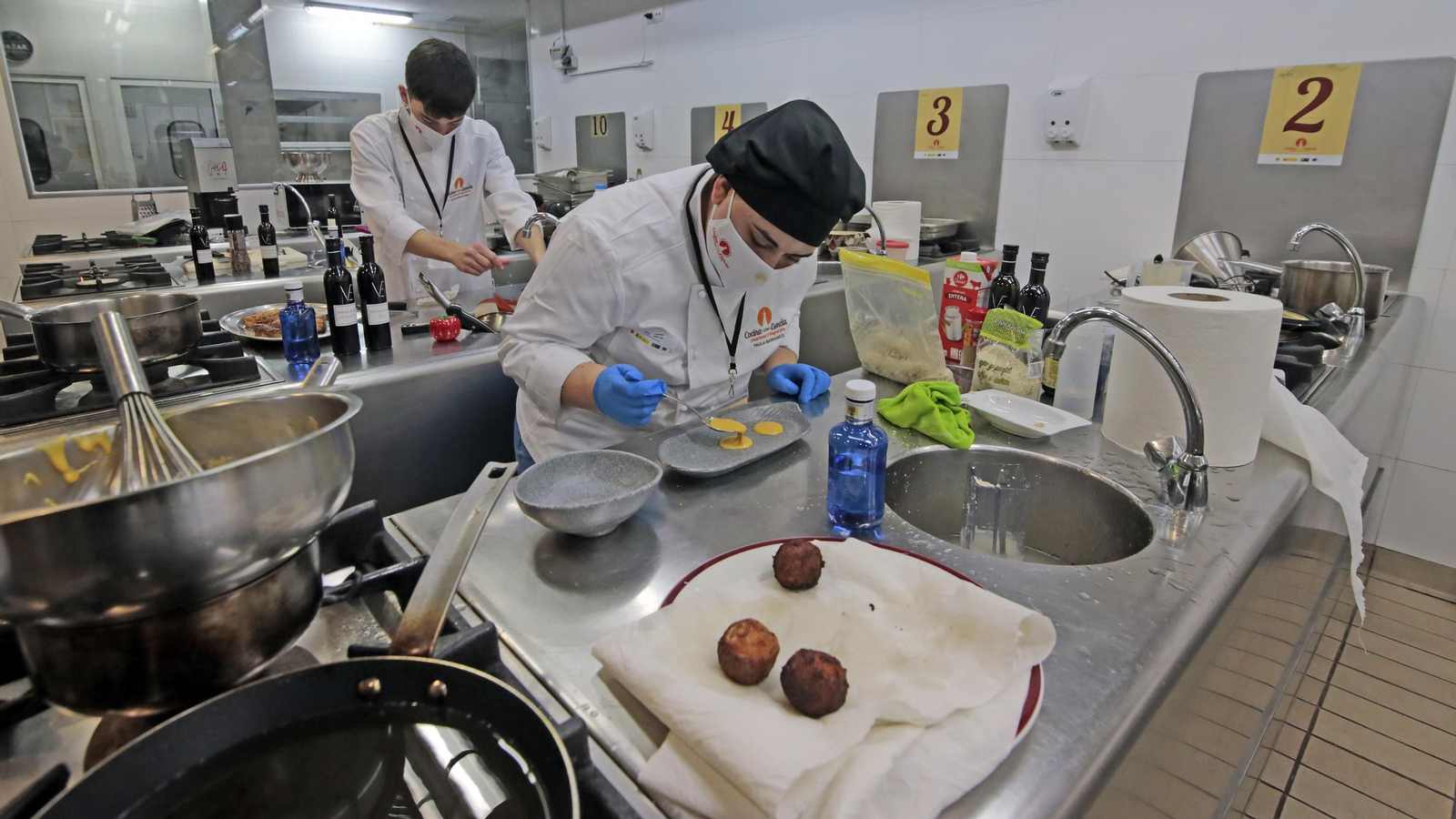 Final de la VI edición del concurso gastronómico Vinagre de Jerez