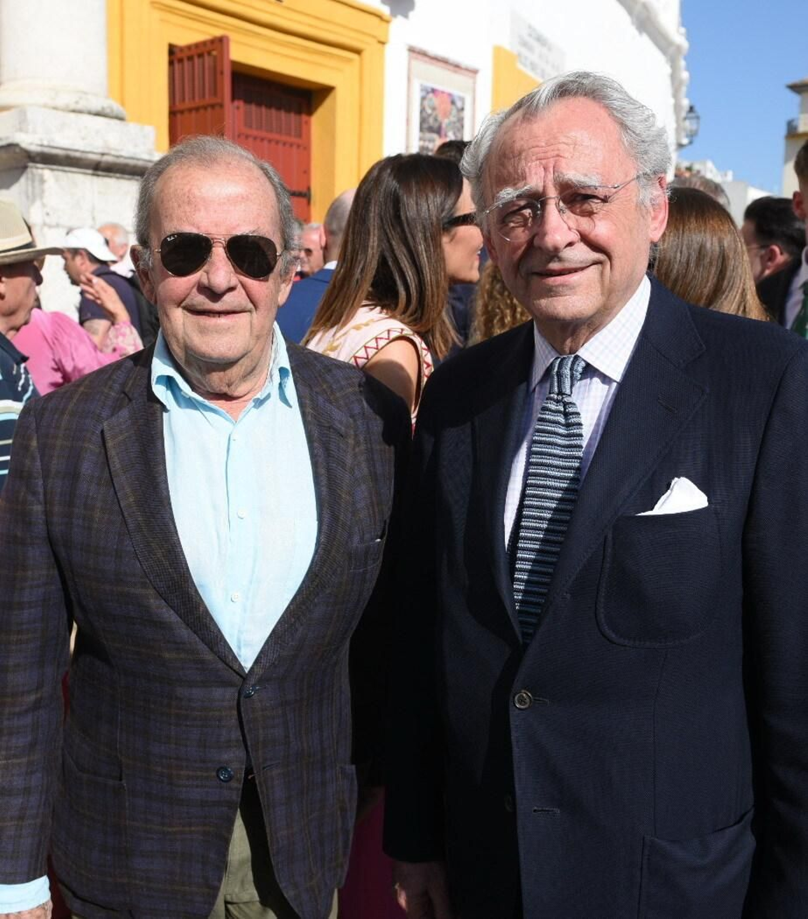 Juan Suárez y Alfredo Álvarez Pickman