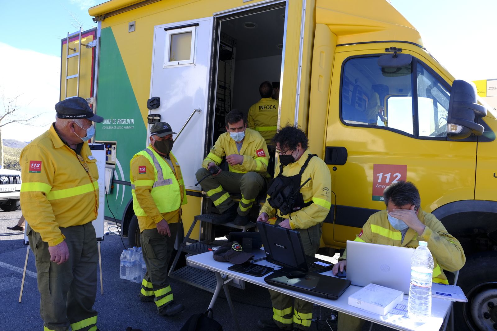 Fotogalería incendio en Castro de Filabres. Almería