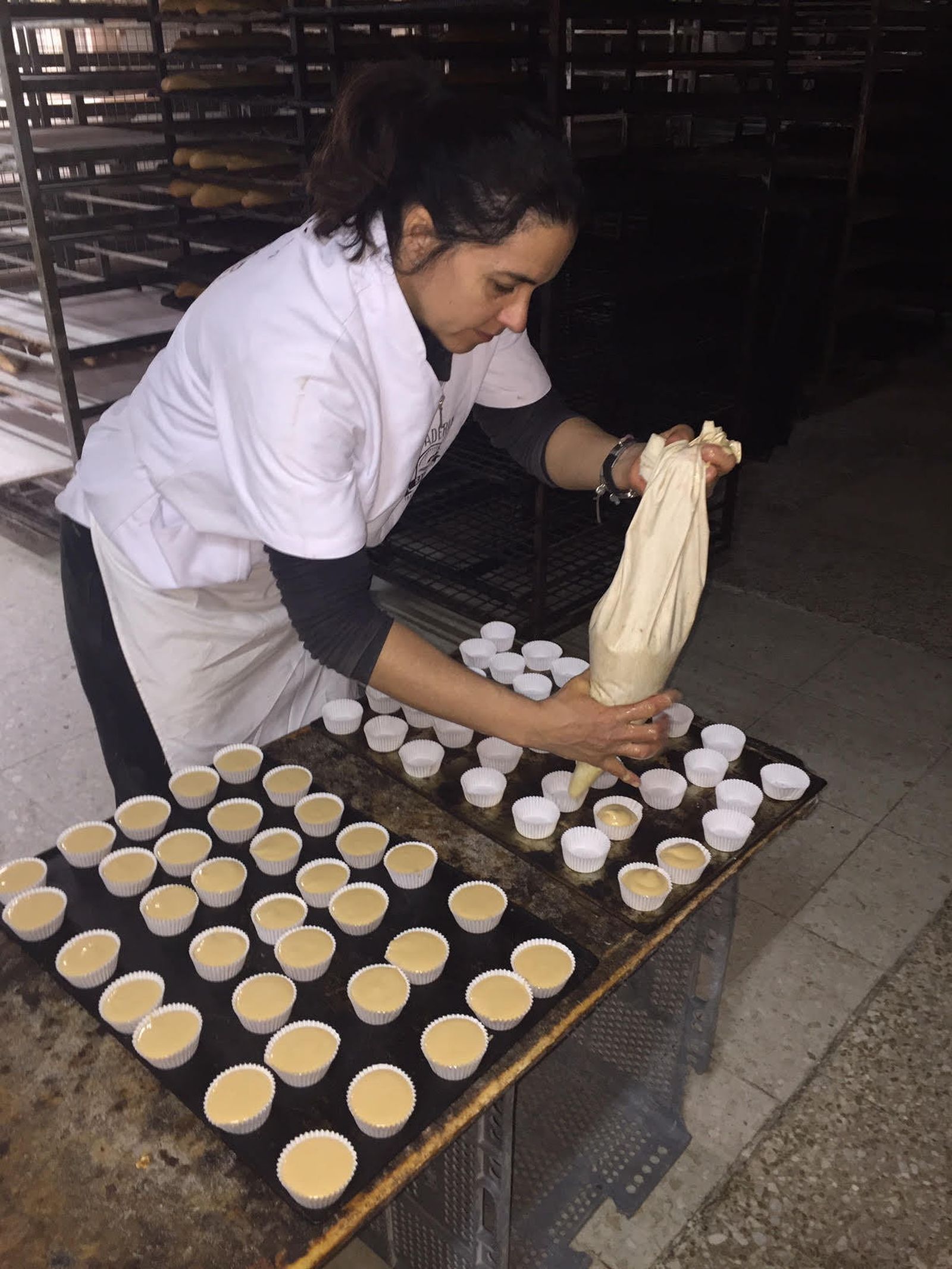 La panadera Alicia Casas