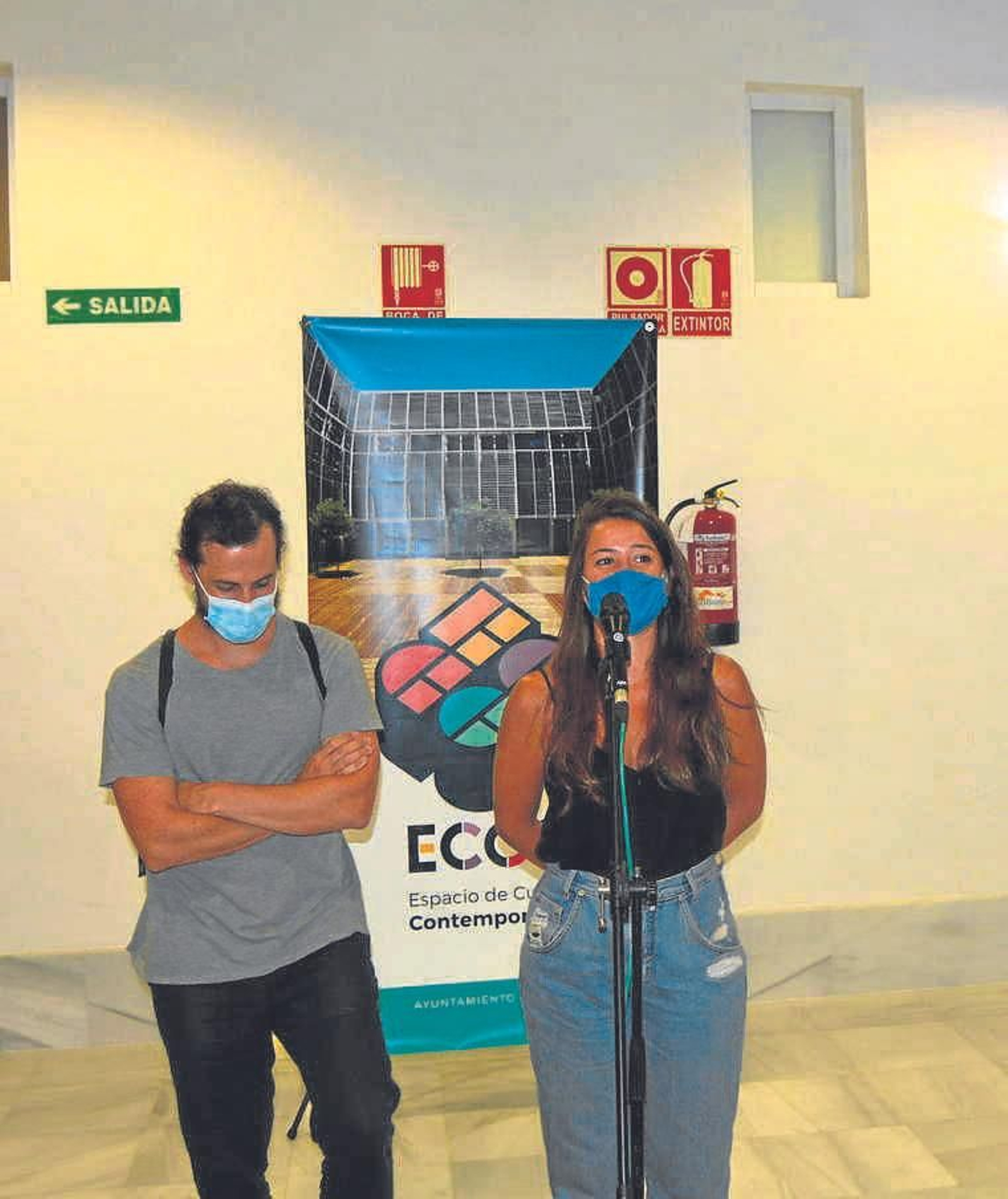 La pareja artística Fuentesal&Arenillas, compuesta por Pablo Muñoz de Arenillas y Julia Fuentesal.