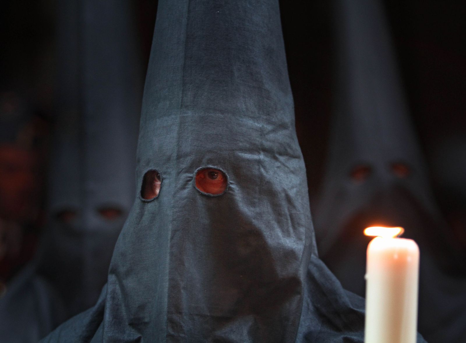 La mirada de un nazareno.