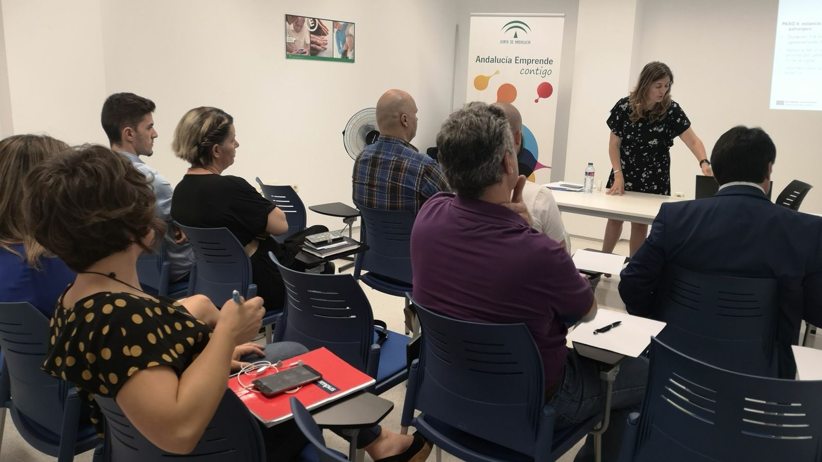 Jornada sobre internacionalización en el CADE de Huércal de Almería