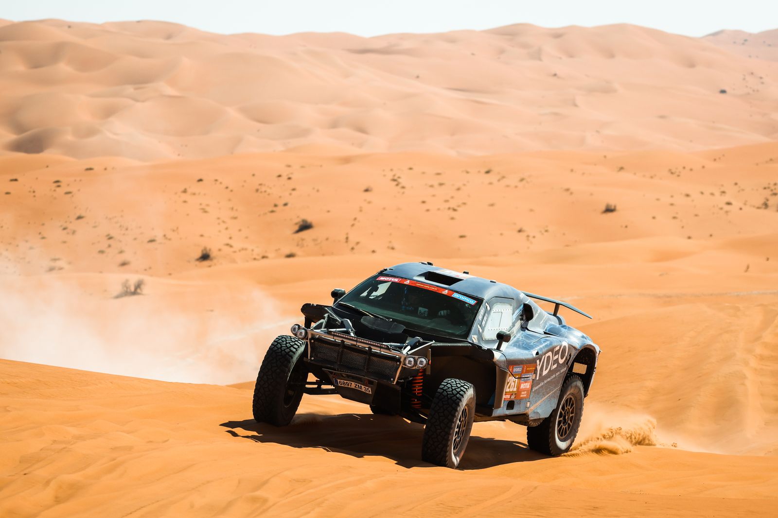 Las espectaculares imágenes del Dakar por las dunas