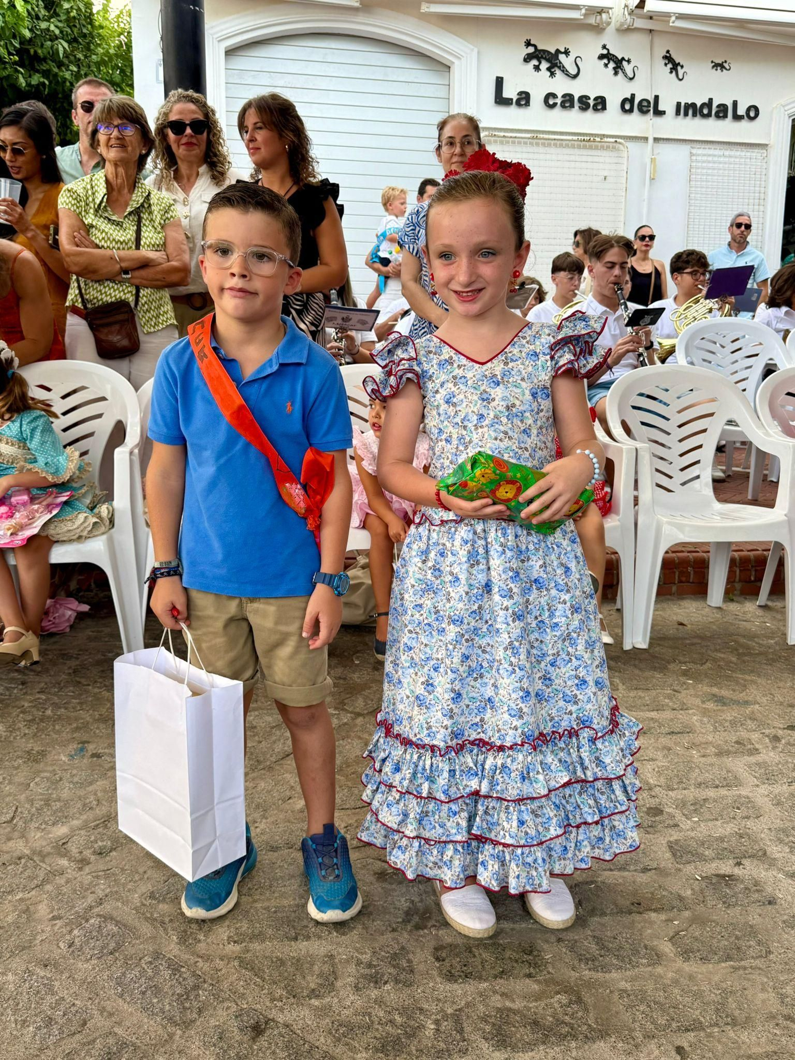 Las mejores imágenes de la Feria del Mediodía y la carrera de cintas infantiles de Mojácar